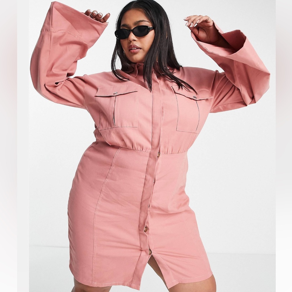 ASOS Dress with bell sleeves